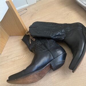 MEXICANA Black Cowboy & Western Boots